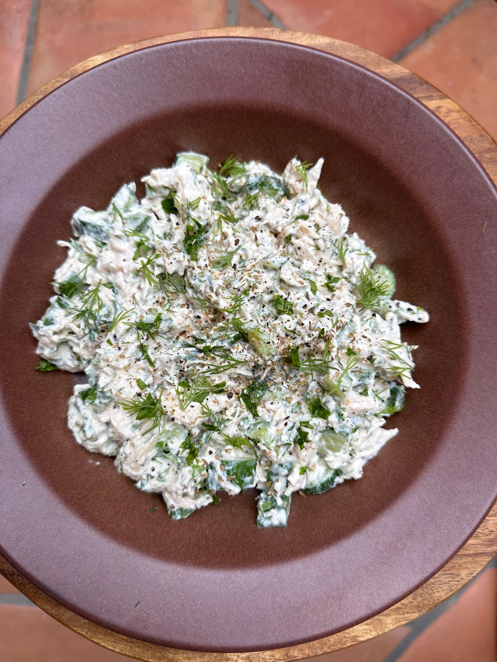 Tahini & Tzatziki Chicken Salad 